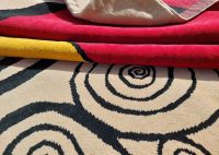 Alexander CALDER (1898-1976) According to - Hand-knotted Merino wool rug, 300/200cm.