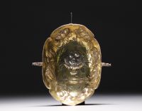 Ensemble de deux coupes de mariage en vermeil, l'une au poinçon Austro-Hongrois, XVII - XVIIIème.