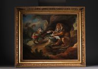 David TENIERS LE JEUNE (1610-1690) Entourage de. 