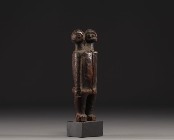 Lobi double-headed statuette - Burkina Faso