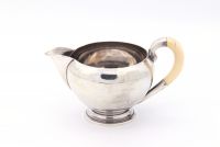 Axel SOLOMONSEN (20th century) Solid silver coffee service, hallmarked 925.