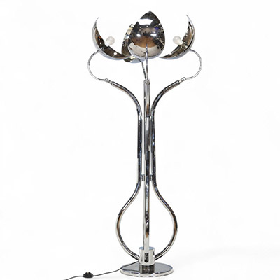 Lampadaire design par Adalberto Dal Lago - Éditeur : Reggiani 1970