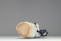 China - Divinity in blue-white porcelain, Ming period