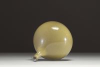 Dani & Jacques RUELLAND (XX) Vase ‘Figue’ in glazed ceramic, circa 1960, signed.