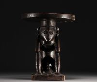 Anthropomorphic stool -Tchokwé - Rep.dem.Congo