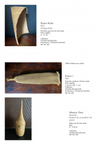 Collection of over 200 Central African baskets from the 19th and 20th centuries - Collection of Mr Christian Borzykowski.