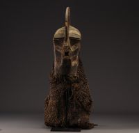 Masque de danse Kifwebe (Songye) Bois, pigments naturels, RDC XXème