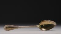 Ensemble de différents couverts en vermeil pour un poids total de 1250gr.