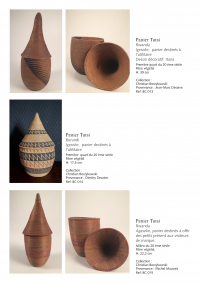 Collection of over 200 Central African baskets from the 19th and 20th centuries - Collection of Mr Christian Borzykowski.