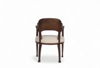 Henry VAN DE VELDE (1863-1957) Mahogany armchair model ‘Arnold Esche, Lauterbach’, c. 1908.