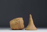 Collection of over 200 Central African baskets from the 19th and 20th centuries - Collection of Mr Christian Borzykowski.