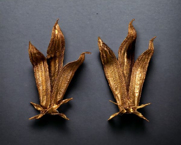 Paul MOERENHOUT - Pair of brass 