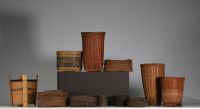 Collection of over 200 Central African baskets from the 19th and 20th centuries - Collection of Mr Christian Borzykowski.