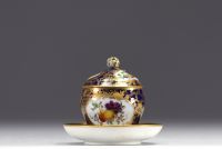 MARCOLINI, Sugar bowl in Meissen porcelain.