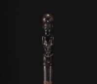 Anthropomorphic spatula - Chokwé- Lwena - Angola/Dem.Rep.Congo