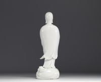 China - Damo statue in Chinese white porcelain.