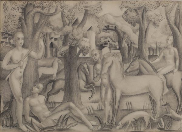 Edgar SCAUFLAIRE (1893-1960) 