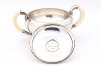 Axel SOLOMONSEN (20th century) Solid silver coffee service, hallmarked 925.