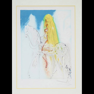 Salvador Dalí (1904-1989) – Lithographie 