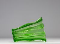 Vase Scailmont, vert, Art Déco 1930-1935
