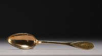 Ensemble de différents couverts en vermeil pour un poids total de 1250gr.