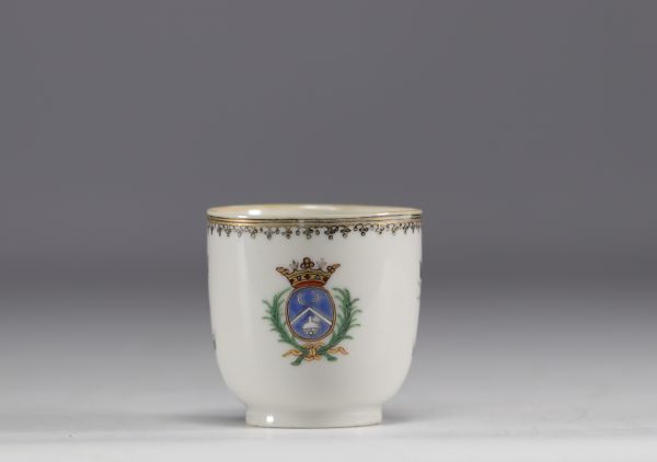 Chine - Tasse en porcelaine Compagnie des Indes 