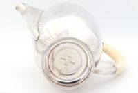Axel SOLOMONSEN (20th century) Solid silver coffee service, hallmarked 925.