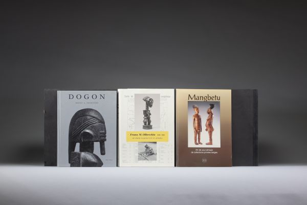 Lot de 3 livres sur l’art africain . FR + NL