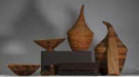 Collection of over 200 Central African baskets from the 19th and 20th centuries - Collection of Mr Christian Borzykowski.