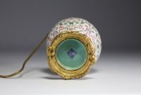 China - Famille rose porcelain vase, Republic period.
