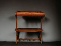 Louis MAJORELLE (1859-1926) attr. à - Table en placage de ronce de noyer, d'époque Art Nouveau.
