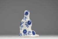 China - Traditional blue and white porcelain figurine from the 19th century.