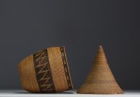 Collection of over 200 Central African baskets from the 19th and 20th centuries - Collection of Mr Christian Borzykowski.