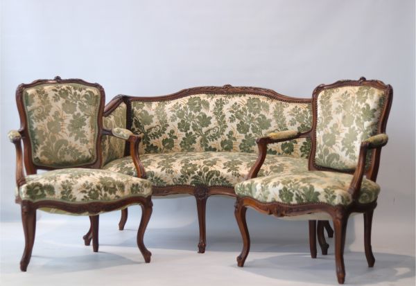 Salon de style Louis XV d'époque Napoléon III.