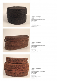 Collection of over 200 Central African baskets from the 19th and 20th centuries - Collection of Mr Christian Borzykowski.