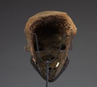 Afrique RDC - Masque Pendé Wongo en bois sculpté, Congo RDC, fin XIXème début XXème.