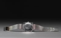 NAVA - Montre mécanique, complet Or blanc 18k, modèle homme vers 1980.