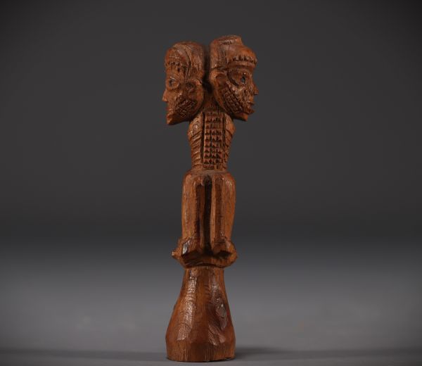 Lulua - statuette Janus - Rep.Dem.Congo