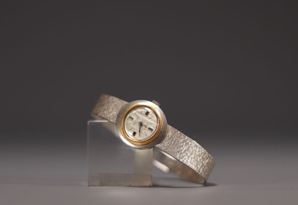 Fulam - Ladies' watch in 18K white and yellow gold weighing 38.3 grams.