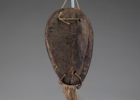 Afrique RDC - Ancien masque Lega / Warega en bois sculpté, Congo RDC, 1ère moitié XXème.