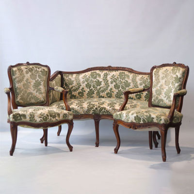 Salon de style Louis XV d'époque Napoléon III.