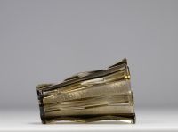 Vase Scailmont, brun, Art Déco 1930-1935