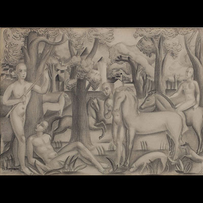 Edgar SCAUFLAIRE (1893-1960) 