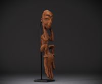 Luluwa  - Pipe de forme anthropomorphe - Rep.Dem.Congo