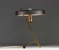 Louis KALFF (1897-1976) - Lampe de bureau modèle Z pour Philips, vers 1950.