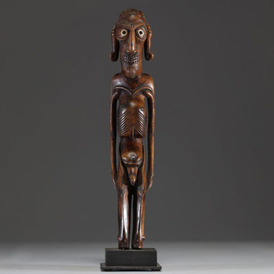 Île de Pâques - Effigie masculine Moaï-Kava-Kava.