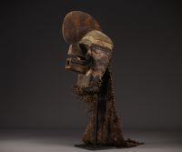 Masque de danse Kifwebe (Songye) Bois, pigments naturels, RDC XXème