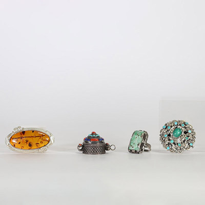 Chine / tibet lot de bijoux