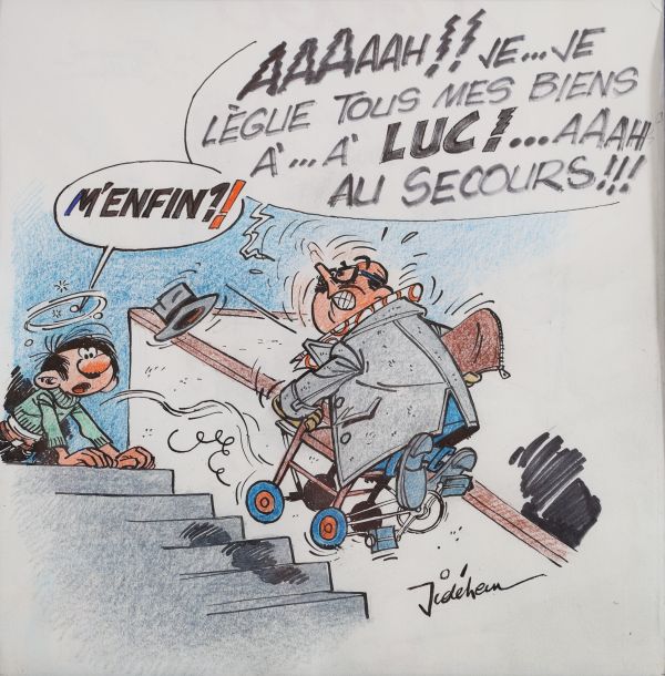 Jean De Mesmaeker, dit Jidéhem (1935-2017) 