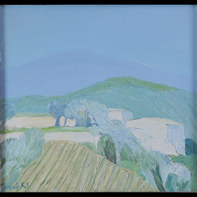 Roger MÜHL (1929-2008) ‘La Provence’ Oil on canvas.